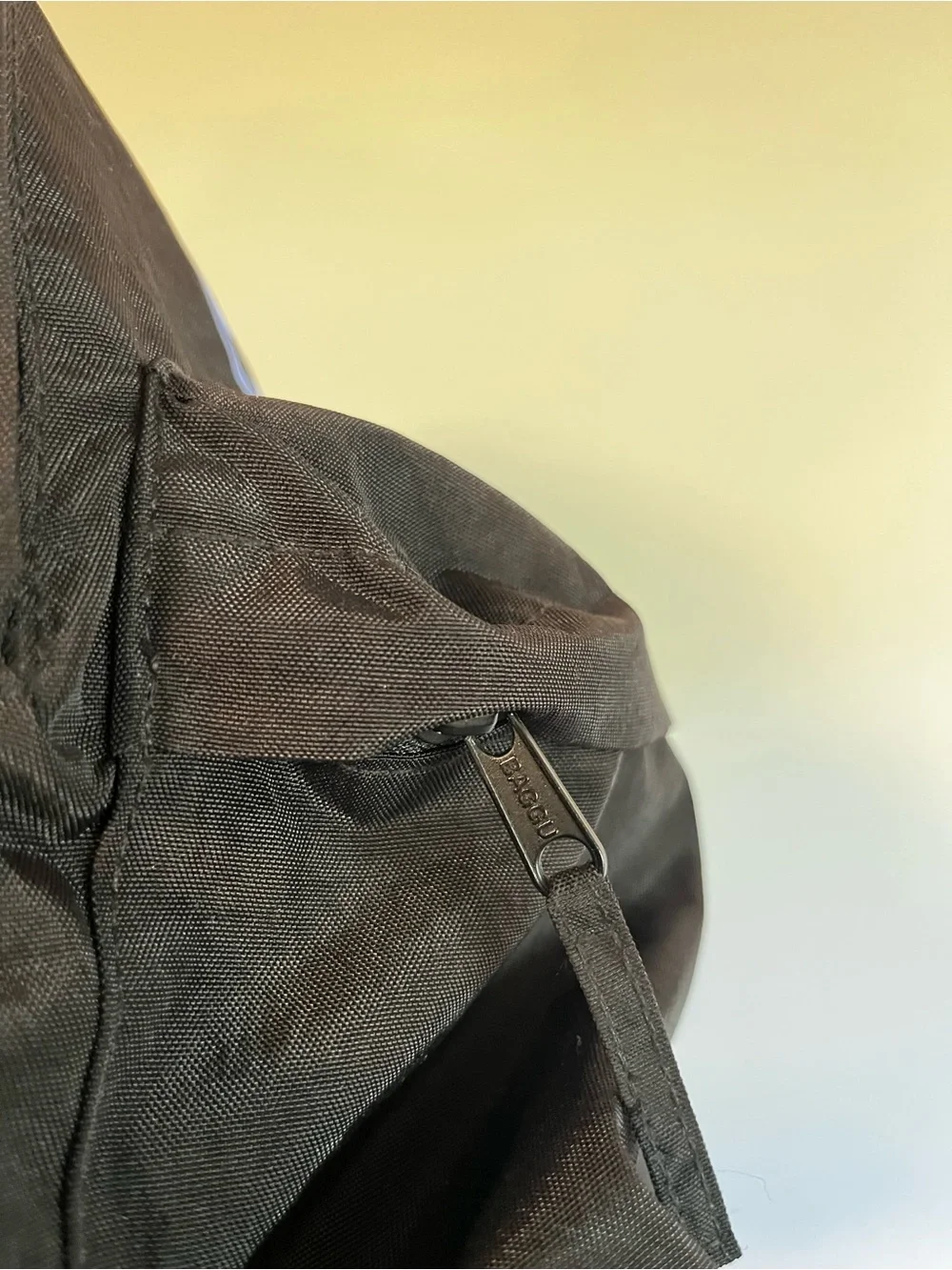 BAGGU x Peanuts Snoopy Medium Nylon Backpack Black